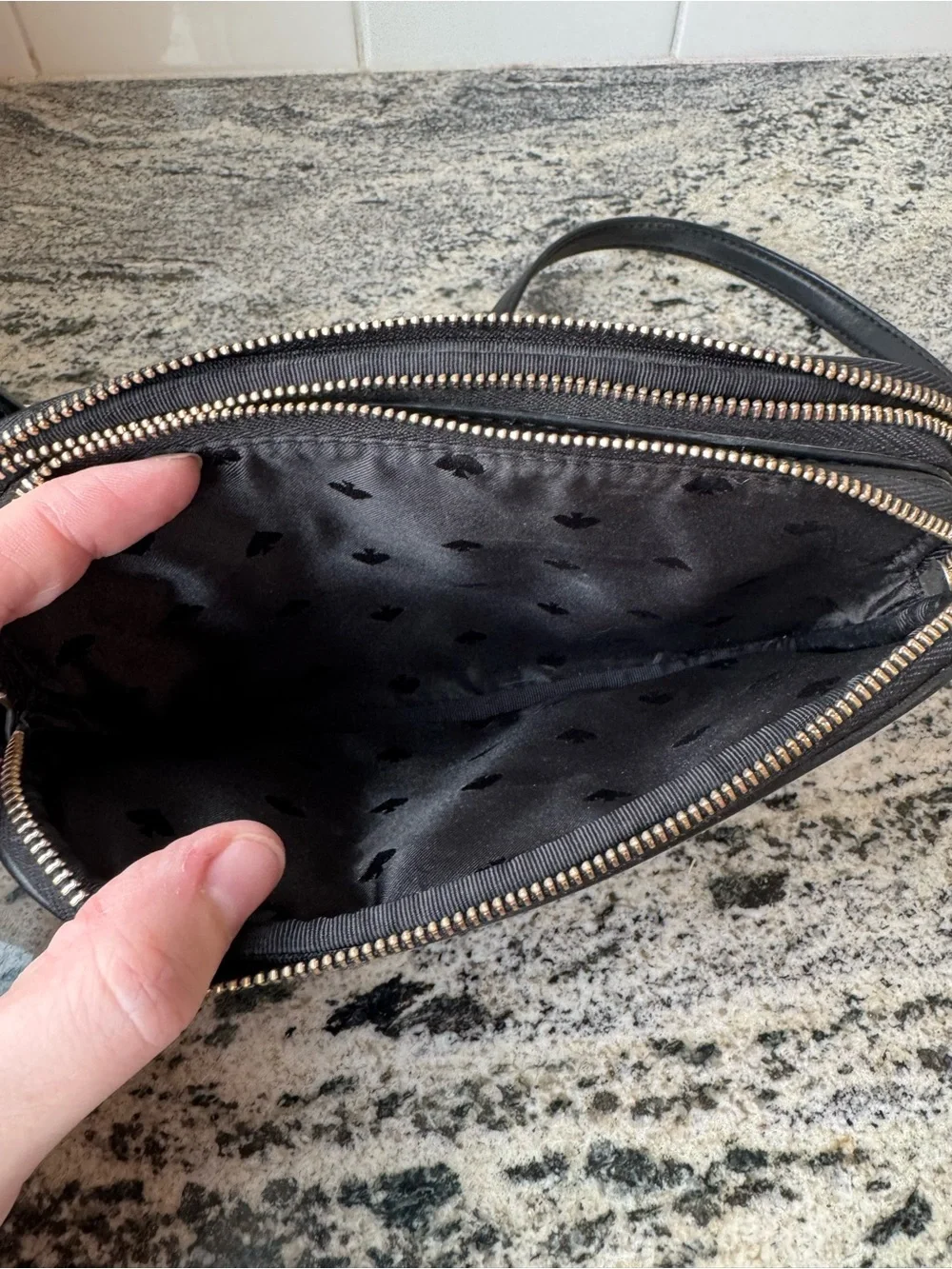 Kate Spade Briar Lane Quilted Kendall Crossbody Bag. EUC.